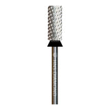 HNS DIAMOND NAIL DRILL BITS 3/32" SMALL BARREL  CROSS CUT (SILVER)