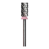 HNS DIAMOND NAIL DRILL BITS 3/32" LARGE BARREL  CROSS CUT (SILVER)