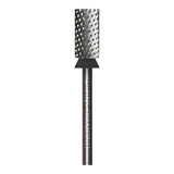 HNS DIAMOND NAIL DRILL BITS 3/32" LARGE BARREL  CROSS CUT (SILVER)