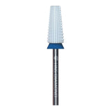 HNS DIAMOND NAIL DRILL BITS 3/32" BARREL 2 WAY CERAMIC TAPERRD WHITE