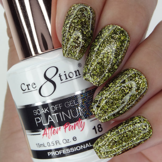 Cre8tion Platinum After Party Gel 0.5oz 18