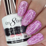 Cre8tion Platinum After Party Gel 0.5oz 08