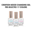Cre8tion Mood Changing Soak Off Gel 0.5oz - Pre-selected 17 Colors (Grab Bag)