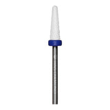 HNS DIAMOND NAIL DRILL BIT 3/32  UNDER NAIL CLEAR WHITE FLAME CERAMIC 5IN1