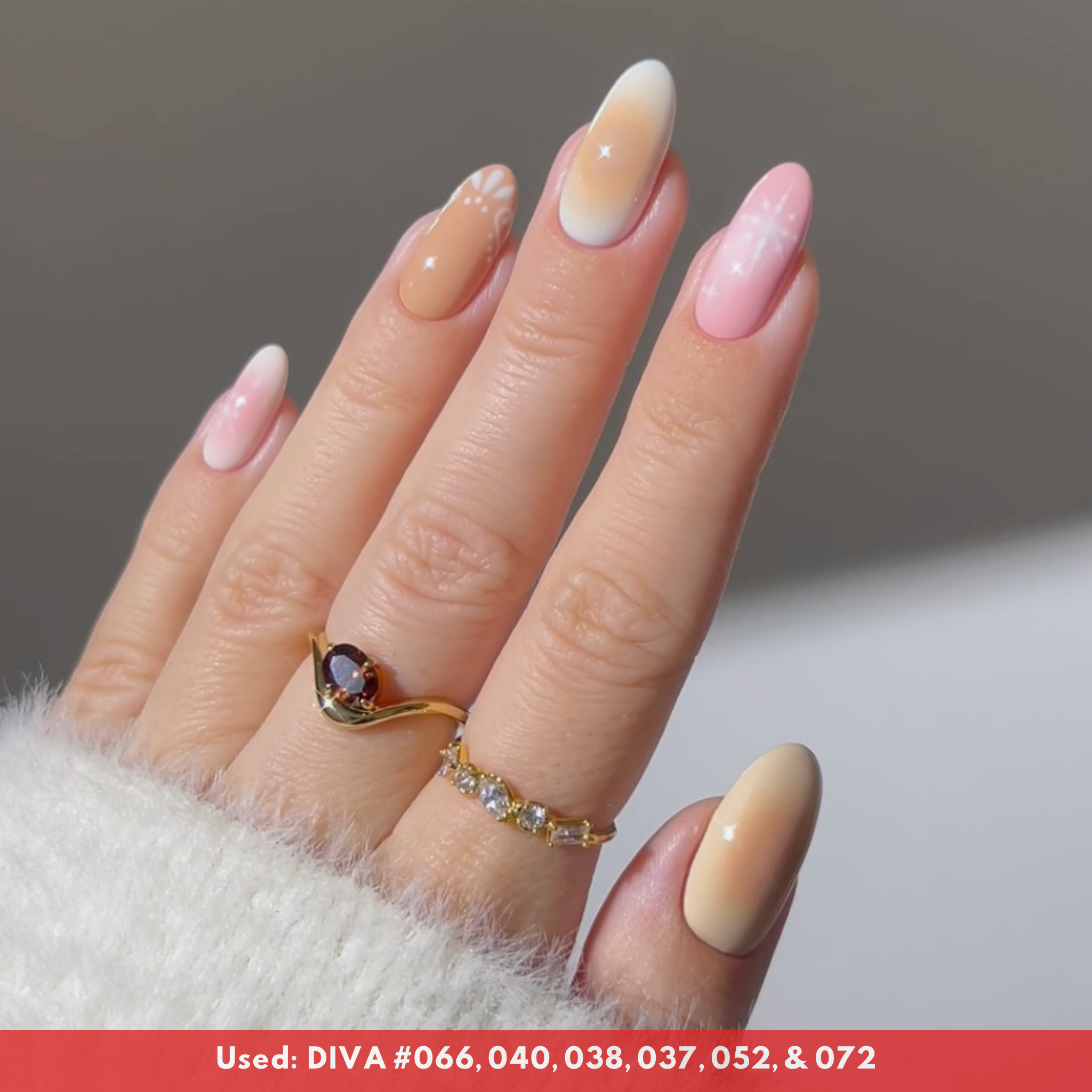 DND Pinky Nude Diva #050