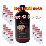 DND - DC Base Top Refill 16 oz + 12 each 0.5 oz