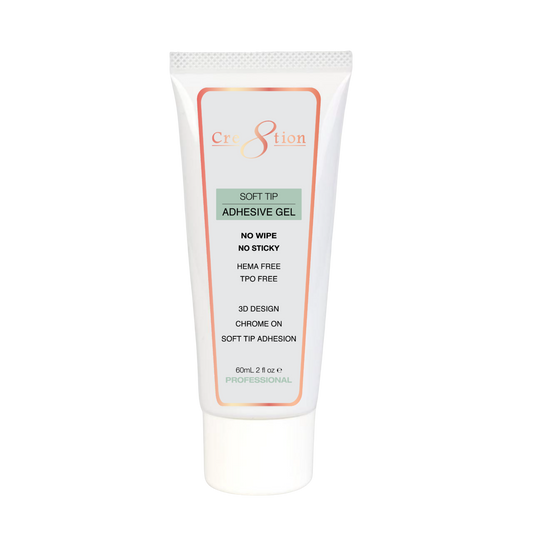 Cre8tion Non-sticky Soft Tips Gel In Tube 2oz