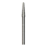 HNS DIAMOND NAIL DRILL BITS 3/32" UNDER NAIL CLEAR & CUTICLE (SILVER)