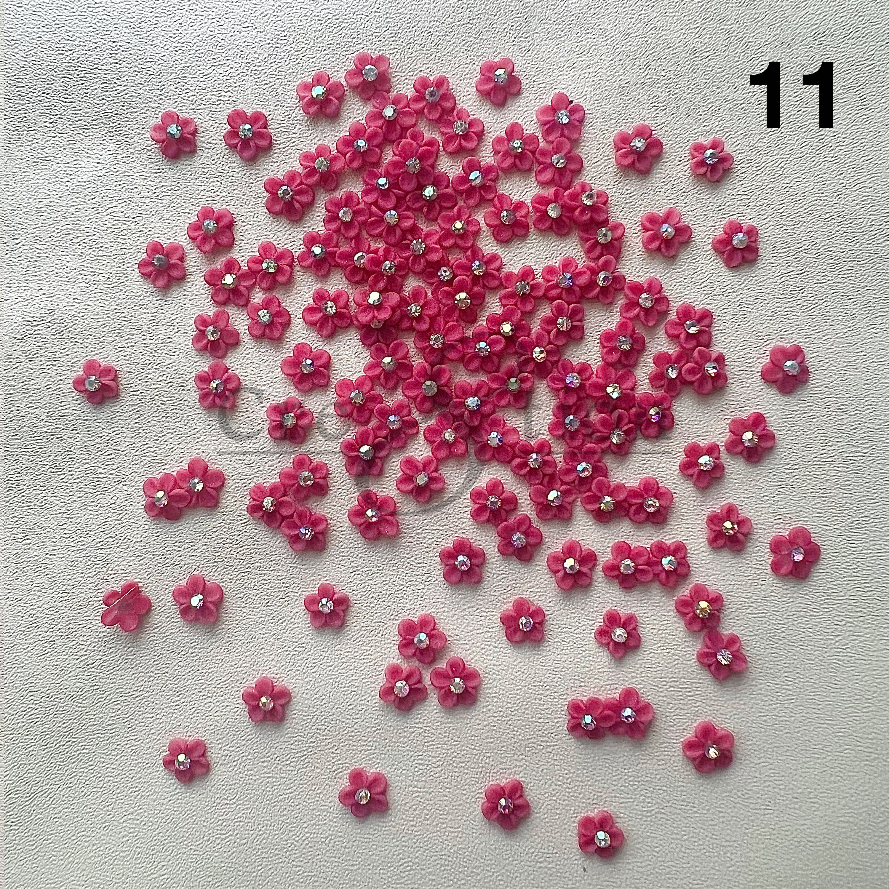 Cre8tion Handmade Acrylic Flowers 2 pcs