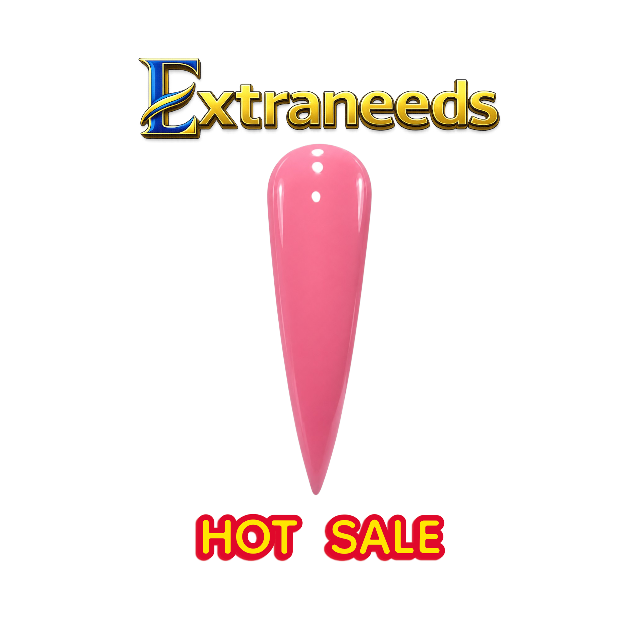 HNS DARK PINK OMBRE 5LBS  FREE 2 TOP  HNS DIAMOND