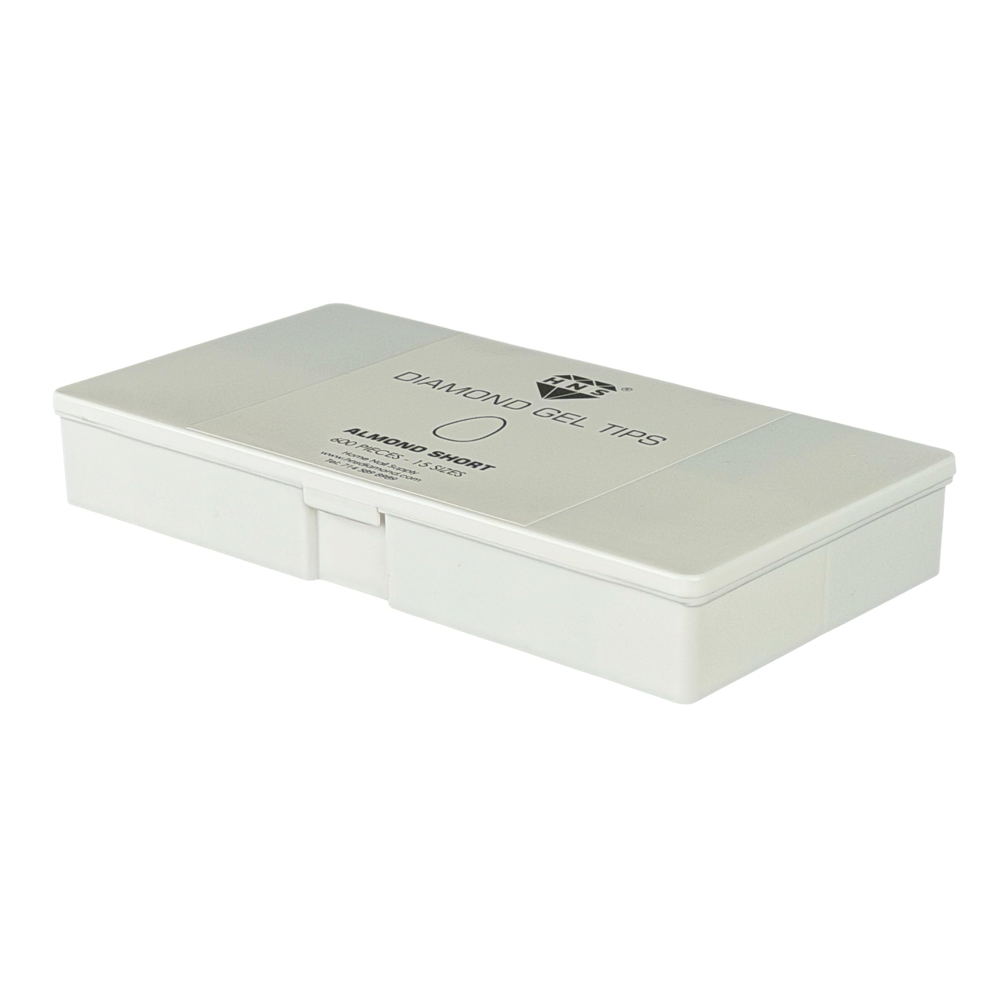 HNS DIAMOND GEL TIPS ALMOND