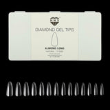 HNS DIAMOND GEL TIPS ALMOND