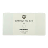 HNS DIAMOND GEL TIPS COFFIN