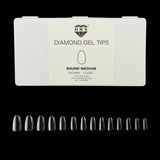 HNS DIAMOND GEL TIPS ROUND