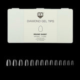 HNS DIAMOND GEL TIPS ROUND