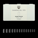 HNS DIAMOND GEL TIPS SQUARE