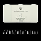 HNS DIAMOND GEL TIPS STILETTO