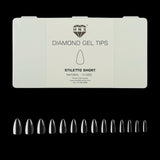 HNS DIAMOND GEL TIPS STILETTO