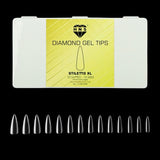 HNS DIAMOND GEL TIPS STILETTO