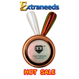 HNS UNICORN  CHROME POWDER 12 COLORS COLECCTION free 2 base chorme HNS