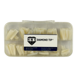 HNS NATUTAL SQUARE STRAIGHT NAIL TIP  540 EACH  IN BOX