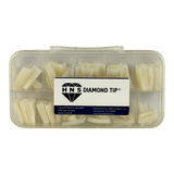 HNS NATUTAL SQUARE STRAIGHT NAIL TIP  540 EACH  IN BOX