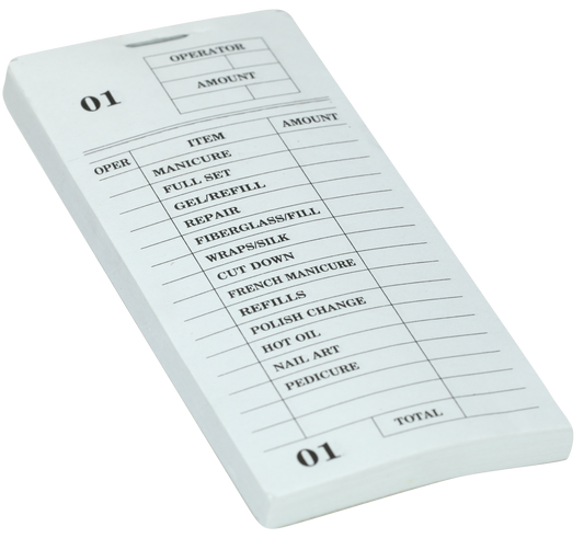 Cre8tion Nail Ticket Book 10 pcs/pack