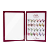 Cre8tion Acrylic Booklet - Cat Eye Double Line 24 Colors
