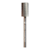 HNS DIAMOND NAIL DRILL BITS 3/32" LARGE BARREL  CROSS CUT (SILVER)