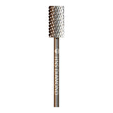 HNS DIAMOND NAIL DRILL BITS 3/32" LARGE BARREL  CROSS CUT (SILVER)