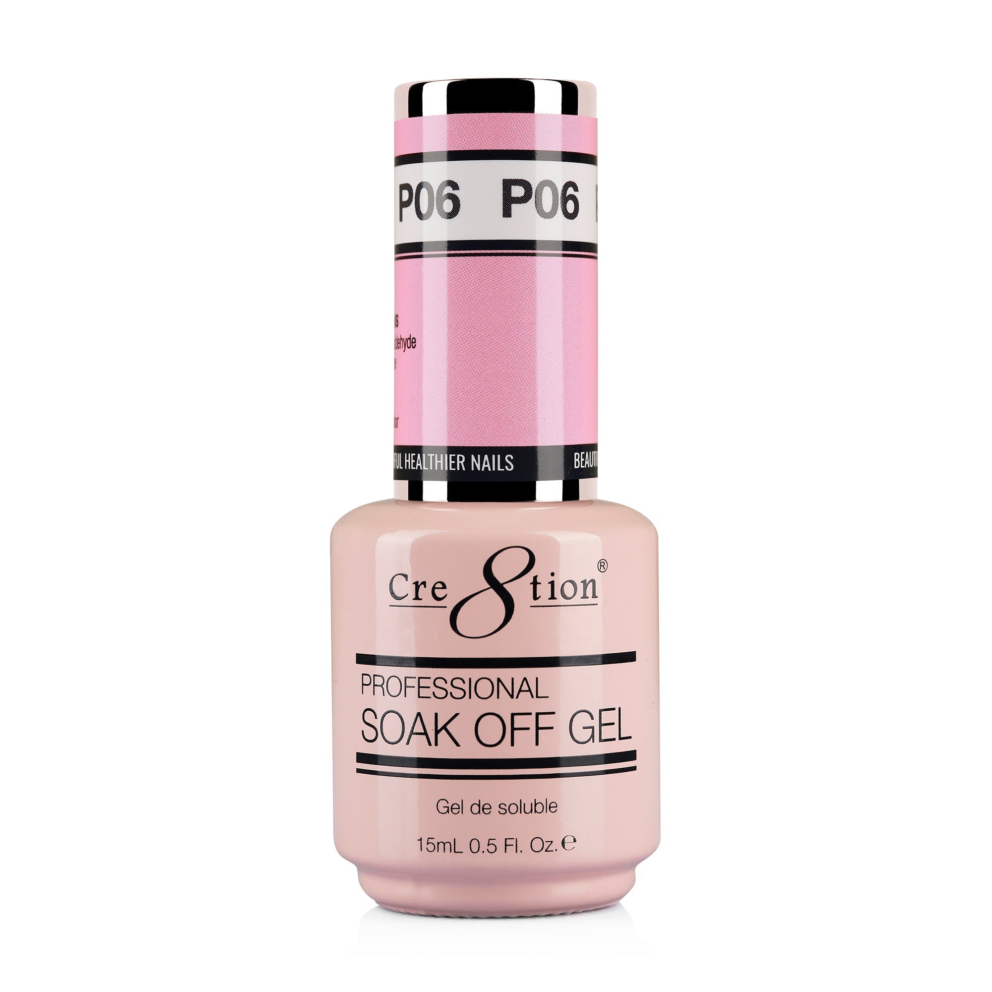 Cre8tion Gel - French Collection 0.5oz - P06 It's a Girl Pink
