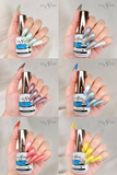 Cre8tion Pearl Gel 0.5oz - Full Set 18 colors w/ 1 Color Chart