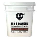 HNS WHITE DIP ONLY 5LBS  FREE 2 TOP  HNS DIAMOND