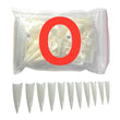 HNS NATURAL STILETTO STRAIGHT TIP