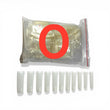 HNS NATURAL SQUARE STRAIGHT NAIL TIP