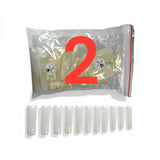 HNS NATURAL SQUARE STRAIGHT NAIL TIP