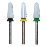 HNS DIAMOND Nail Drill BitS 3/32 Ceramic 2 WAY