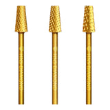 HNS DIAMOND NAIL DRILL BITS 3/32" (GOLD)