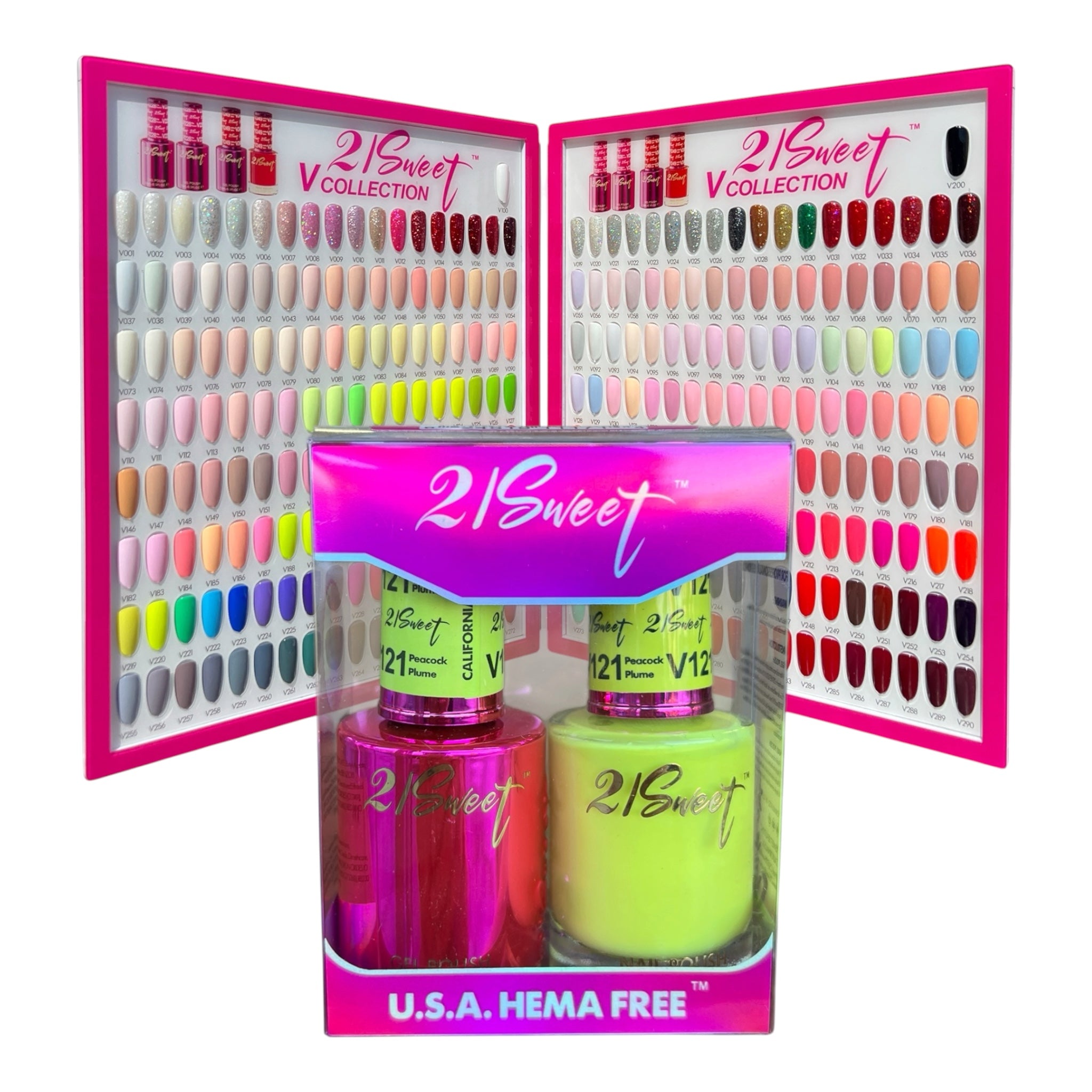 21 SWEET GEL AND POLISH 288 COLORS