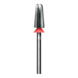 HNS DIAMOND NAIL DRILL BITS 3/32" BARREL 2 WAY STRAIGHT CUT (SILVER)