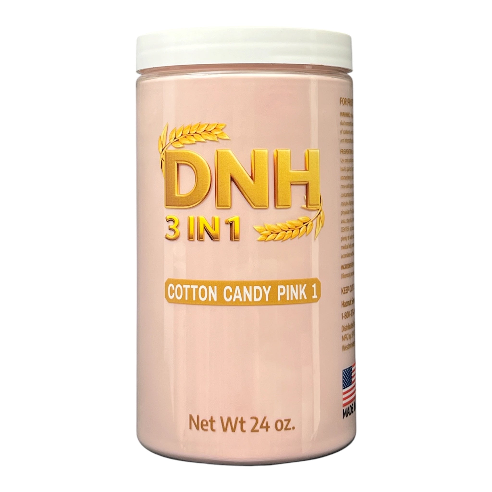 DNH COTTON  CANDY PINK 1 NAIL POWDER 24 OZ