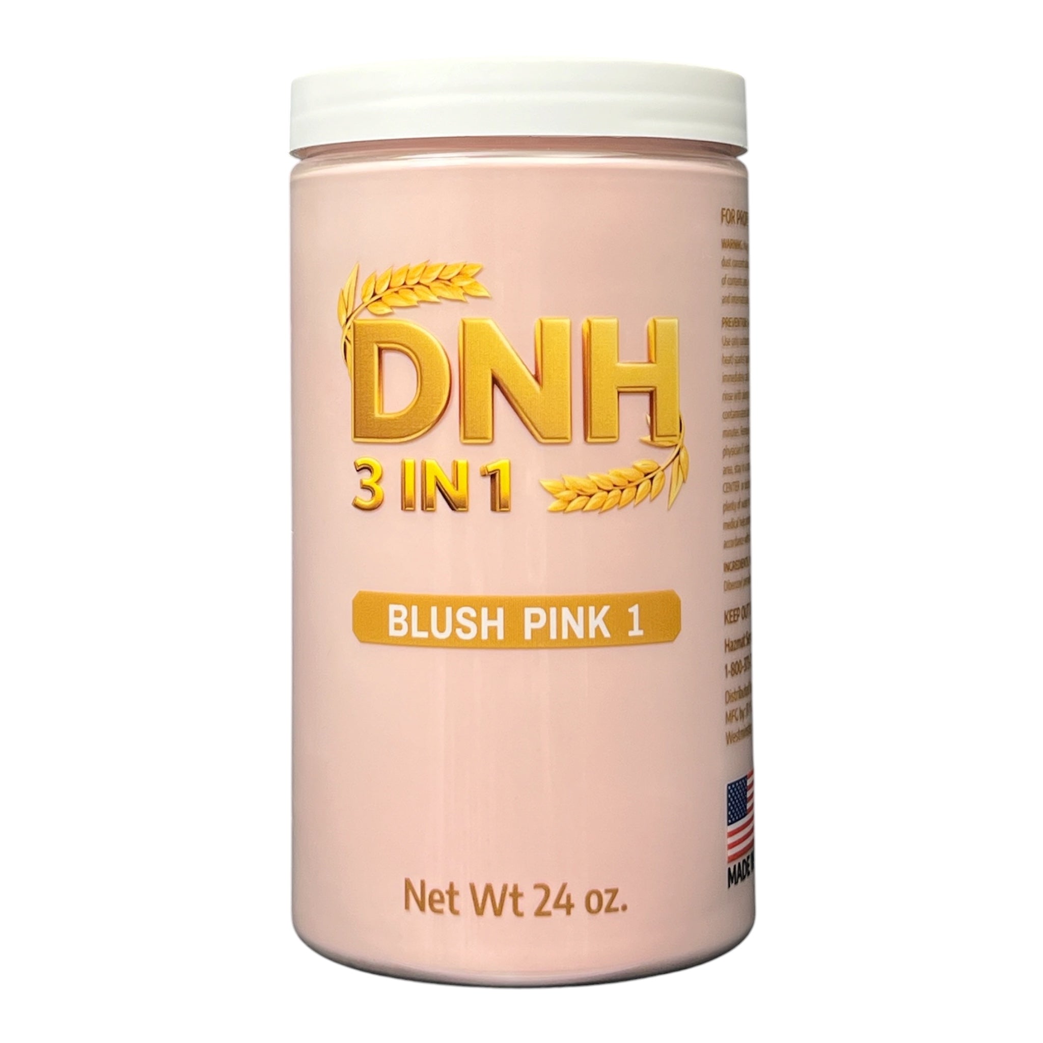 DNH BLUSH PINK 1 NAIL POWDER 24 OZ