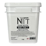 NTT BABY Pink 3 Nail Powder 5lbs [Buy 1 Free 1 Base 1 Top Rocky Top HEMA Free]