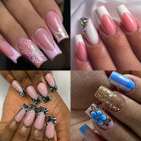 Cre8tion Special Shape Tip Square Clear - Short