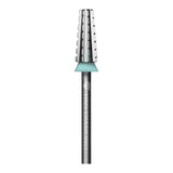 HNS DIAMOND NAIL DRILL BITS 3/32" BARREL 2 WAY STRAIGHT CUT (SILVER)