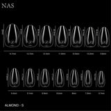 Cre8tion Soft Gel Tips - ALMOND