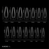 Cre8tion Soft Gel Tips - ALMOND