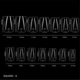 Cre8tion Soft Gel Tips - SQUARE