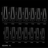 Cre8tion Soft Gel Tips - SQUARE