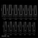 Cre8tion Soft Gel Tips - SQUARE